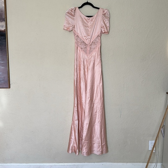 House of CB Pink Lace Maxi Dress - Picture 8 of 9